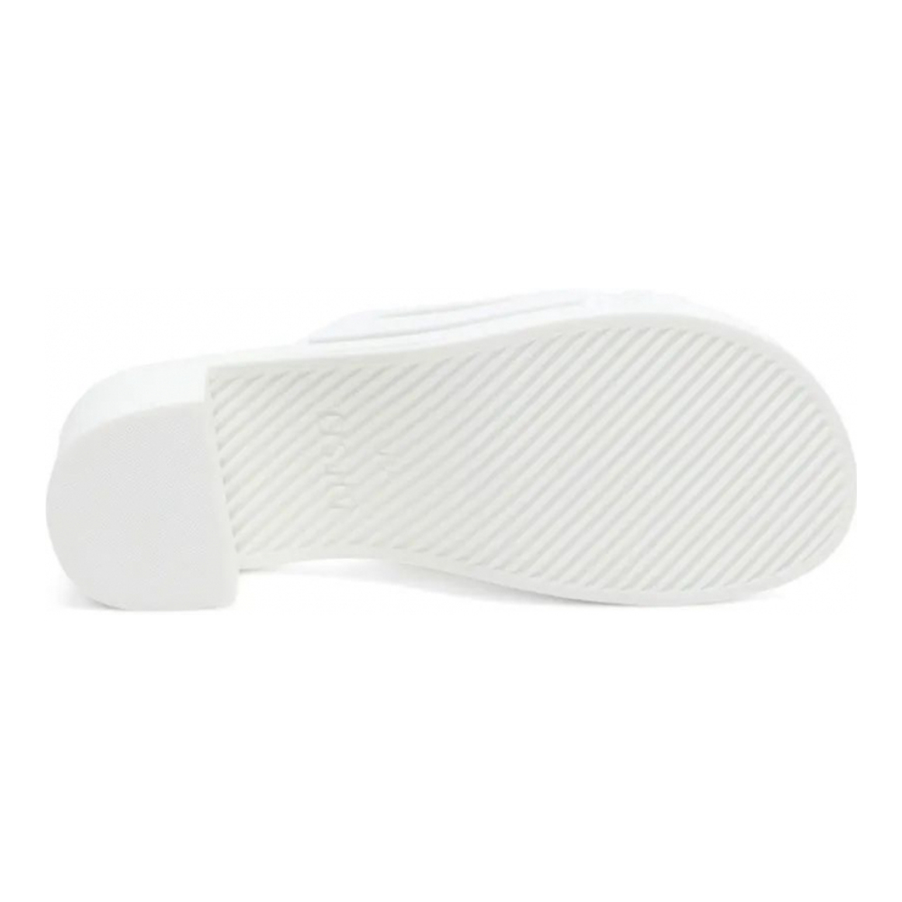 Women's 'Sa-Pamela H Logo-Embossed' Slides