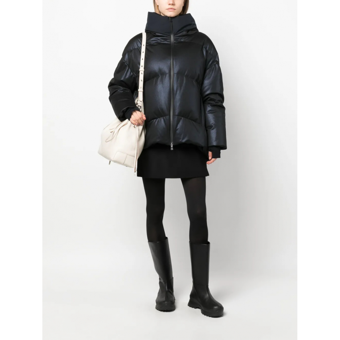 Manteau 'Hooded Feather-Down' pour Femmes