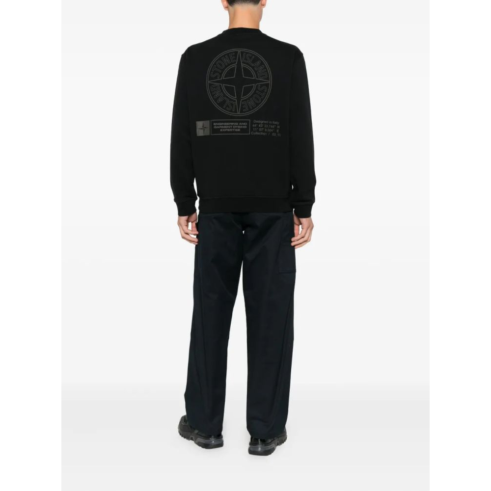 Sweatshirt 'Logo-Embroidered' pour Hommes