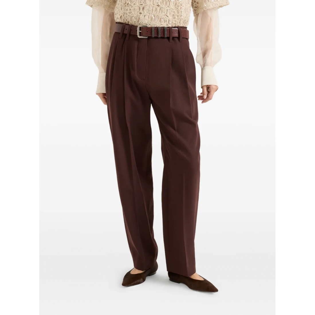 Women's 'Pleated-Details' Trousers