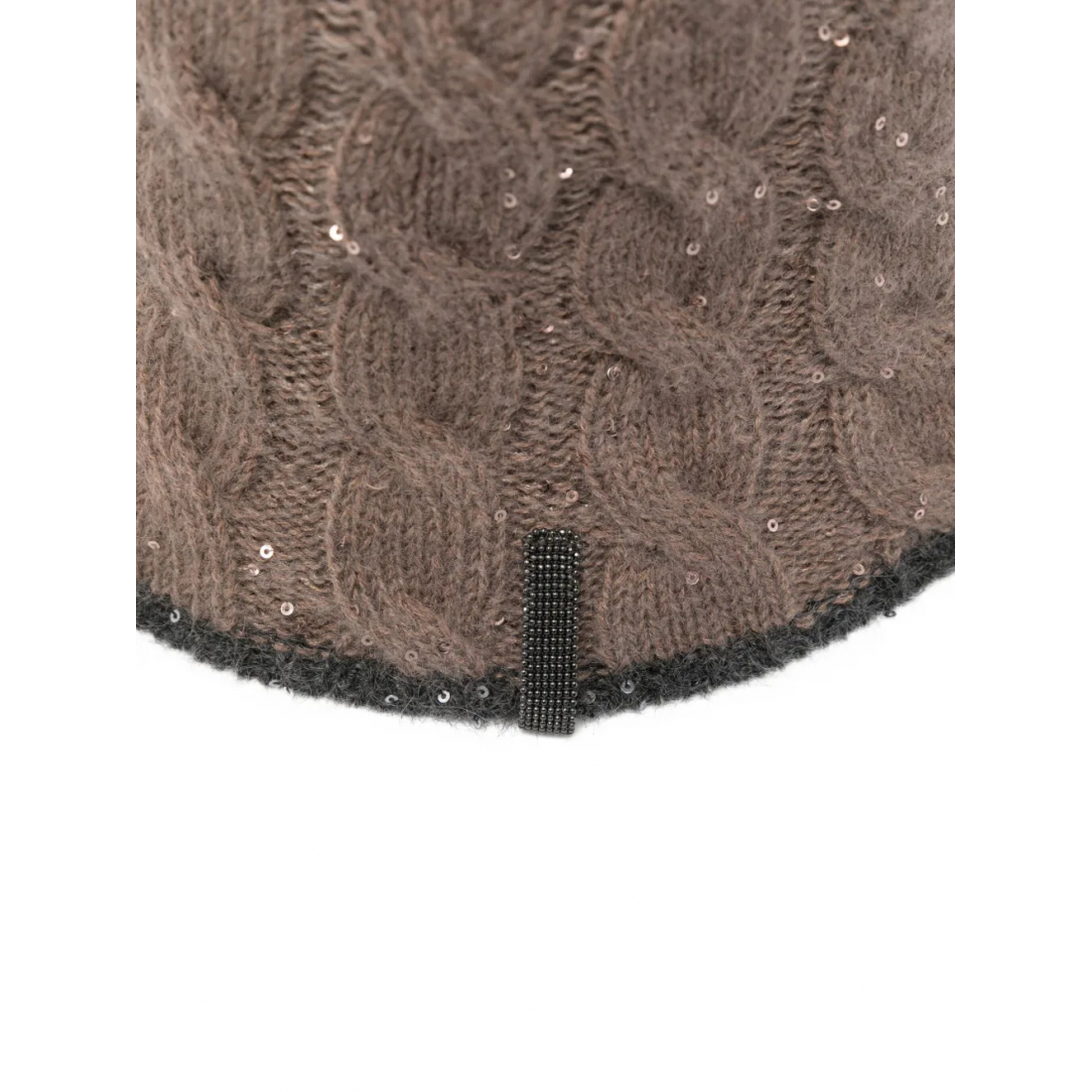 Chapeau 'Cable-Knit Sequin' pour Femmes