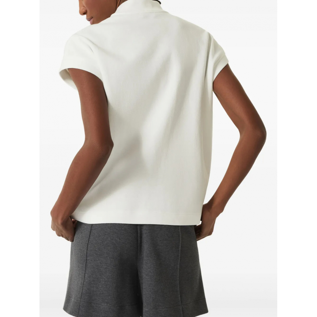 Polo 'Logo-Patch' pour Femmes