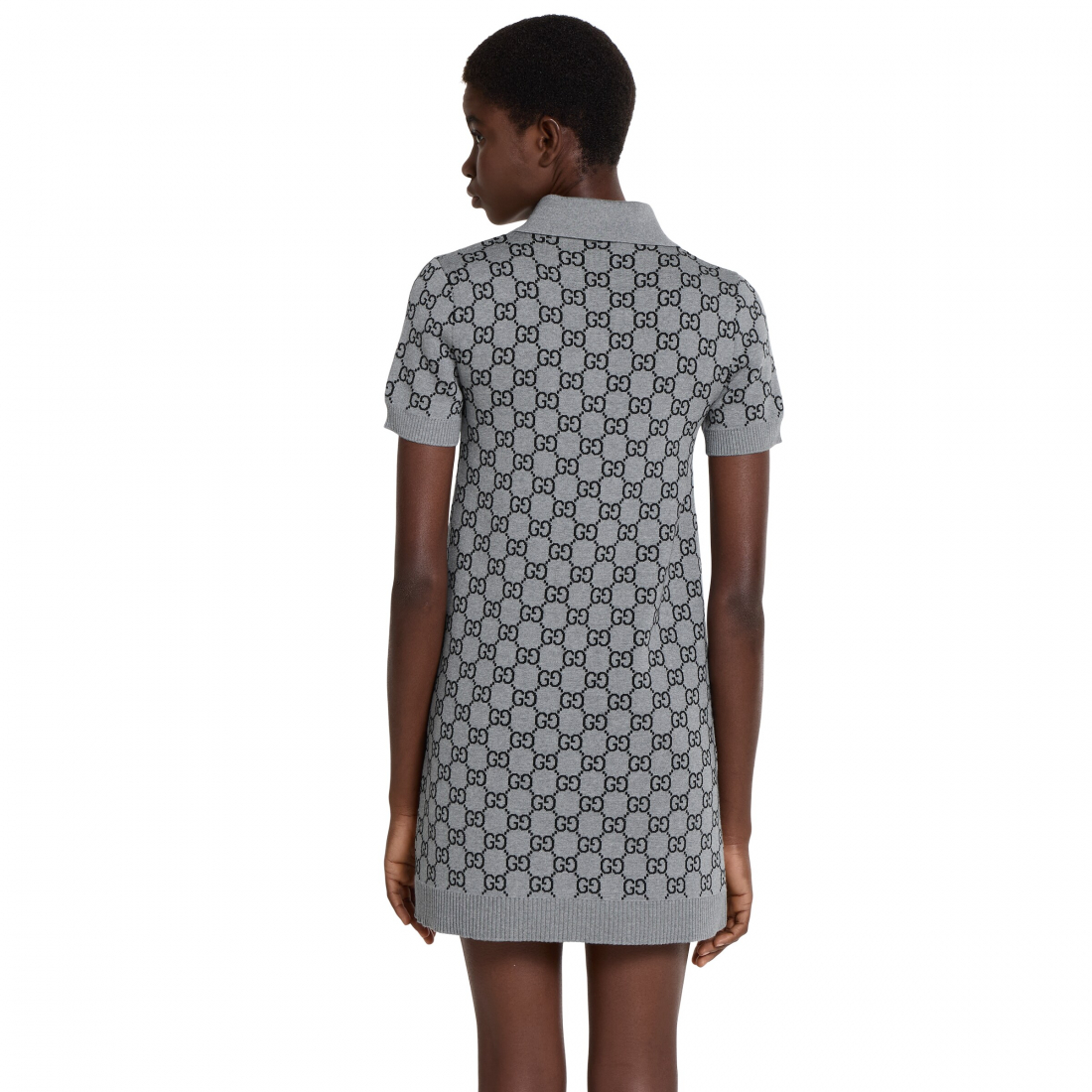 Women's 'Allover GG Patterned' Polo Dress