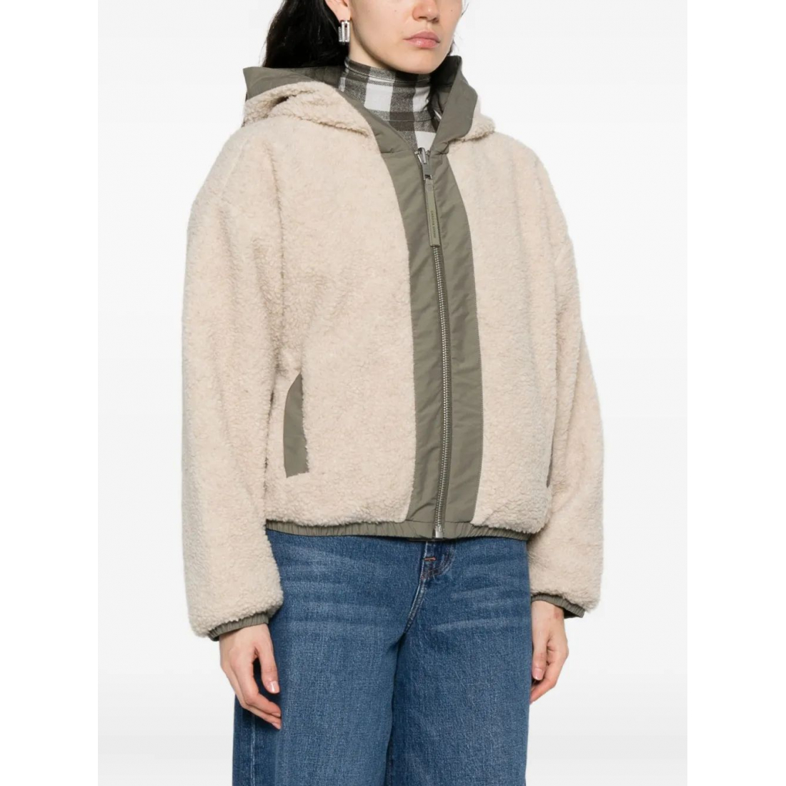 Manteau Teddy 'Alberni Hooded Reversible' pour Femmes