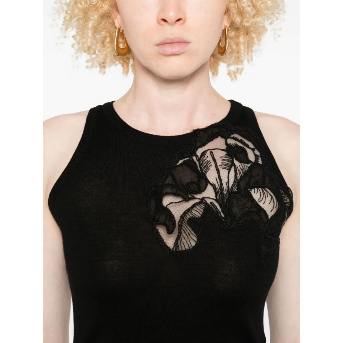 Débardeur 'Floral-Embroidery' pour Femmes