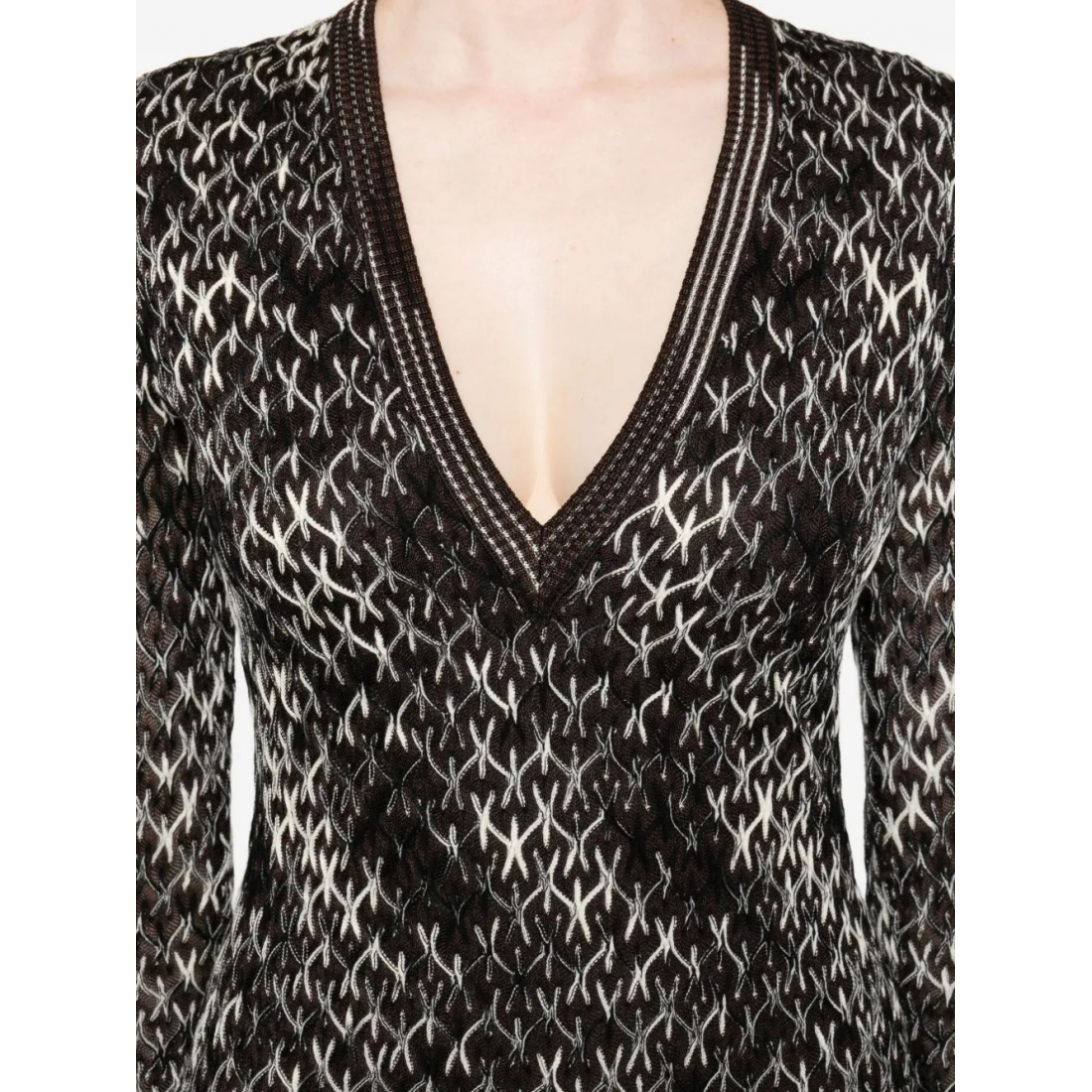 Women's 'Geometric-Pattern' Mini Dress