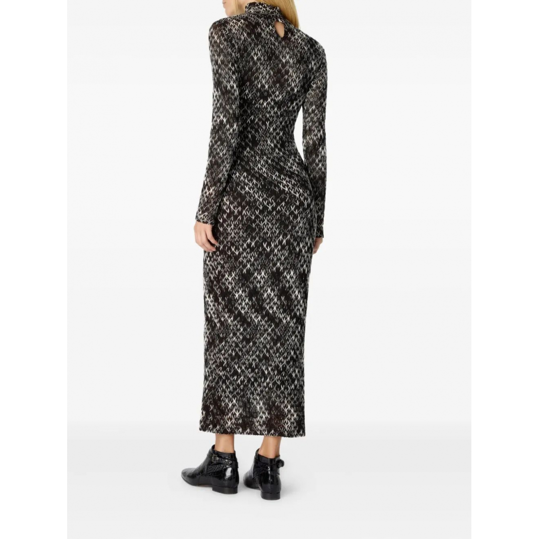 Robe Midi 'Patterned' pour Femmes