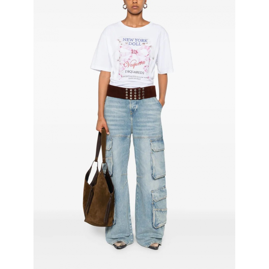 T-shirt 'Front-Print' pour Femmes