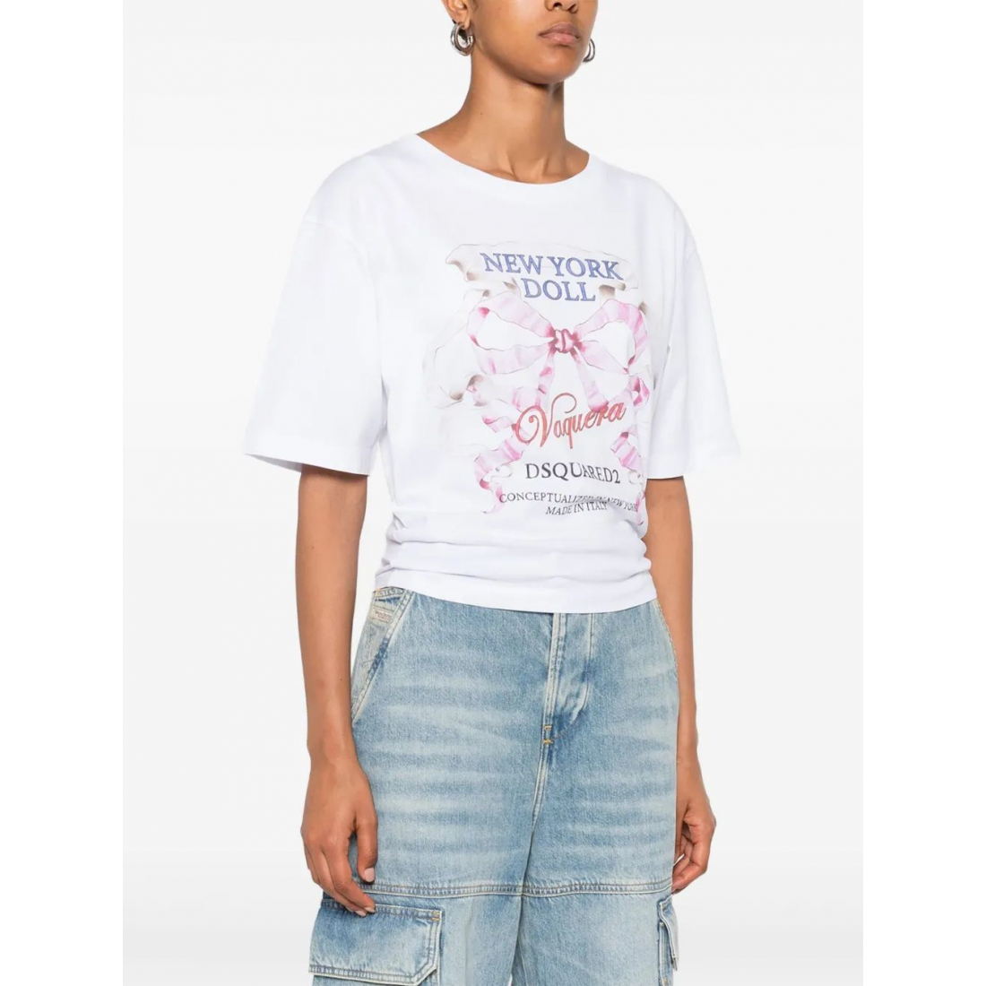 T-shirt 'Front-Print' pour Femmes