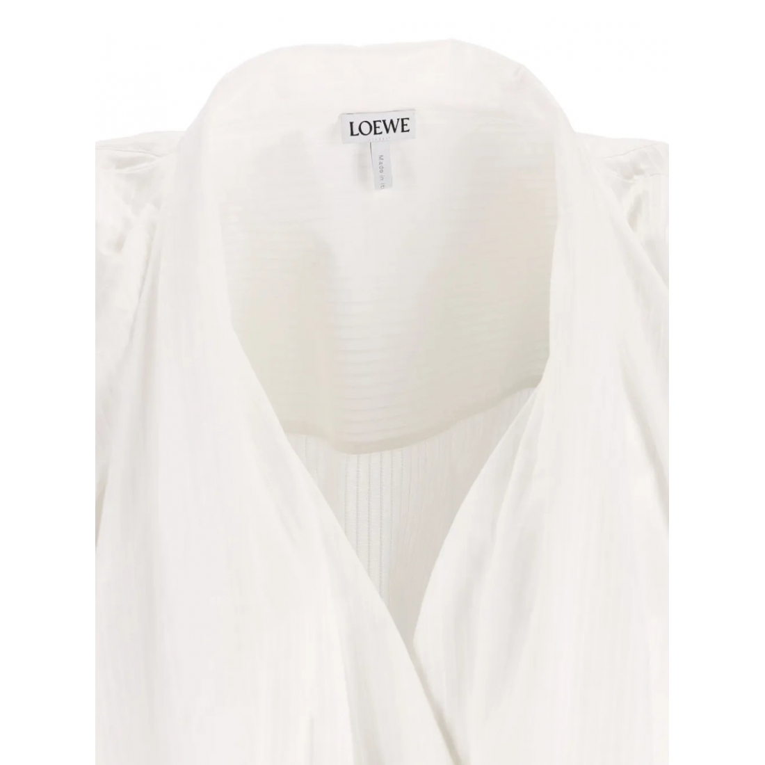 Robe mini 'Pleated Three-Quarter Sleeve' pour Femmes