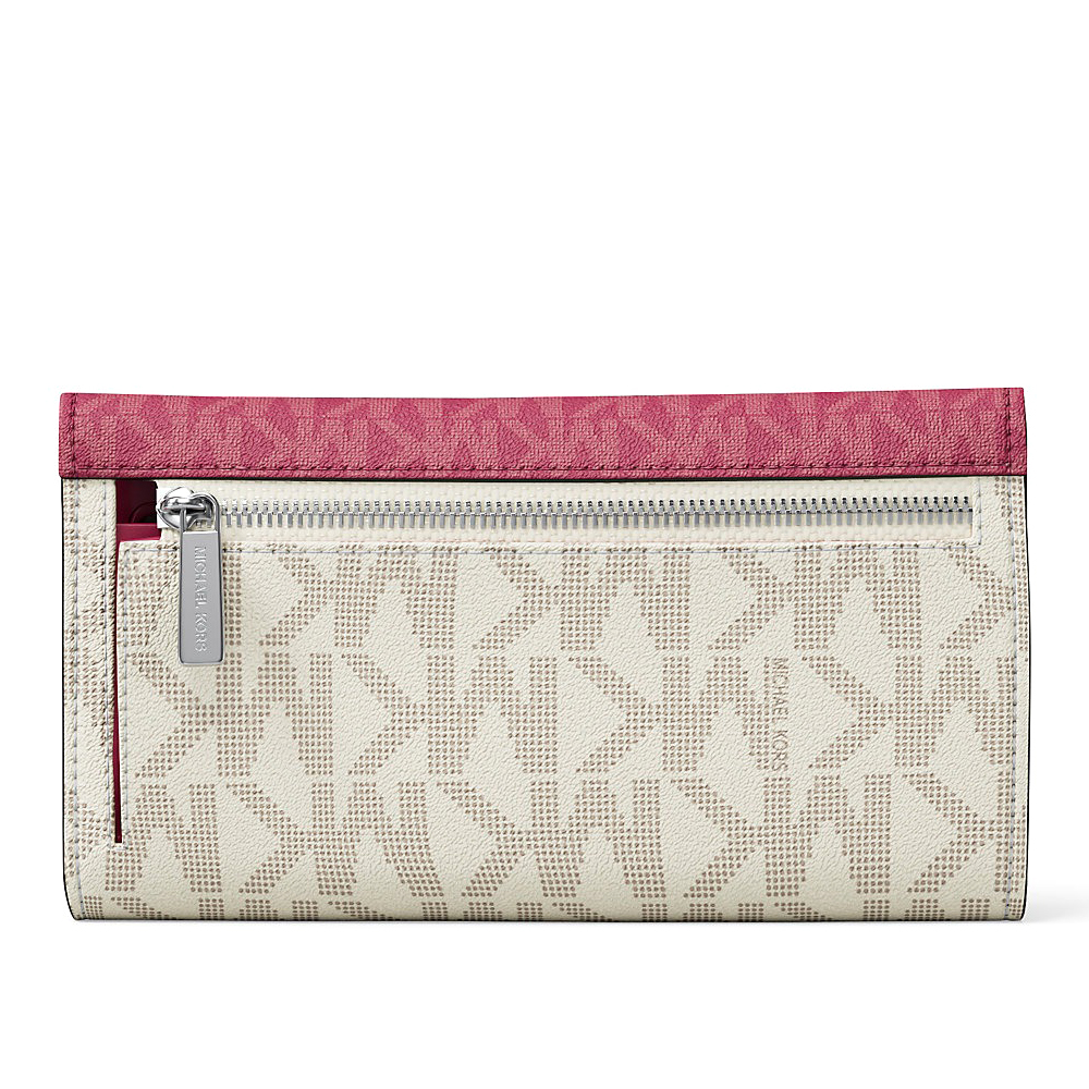 Women's 'Jet Set Travel Signature Logo Tri-Fold' Wallet