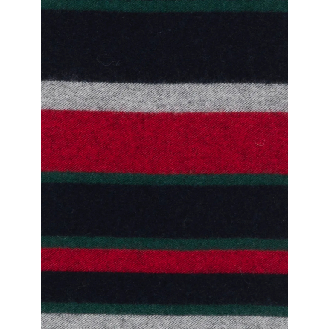 Écharpe en laine 'Striped Fringed' pour Hommes