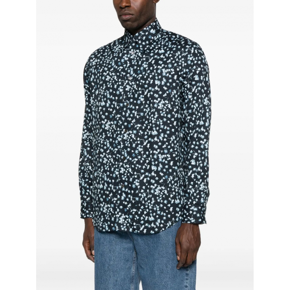 Chemise 'Floral-Print' pour Hommes