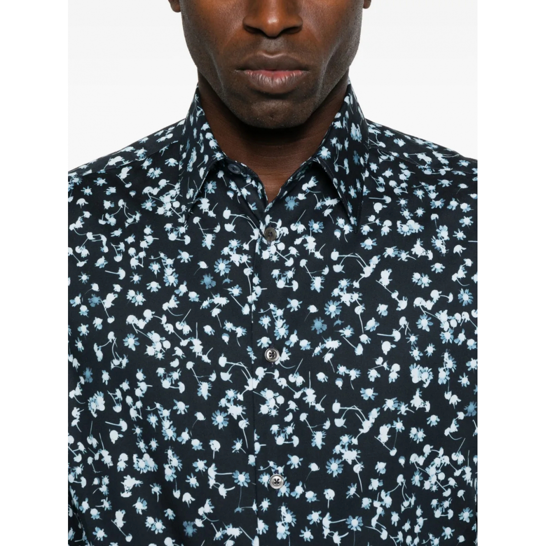 Chemise 'Floral-Print' pour Hommes