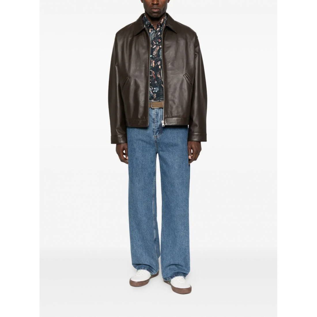 'Animal-Print' Hemd für Herren