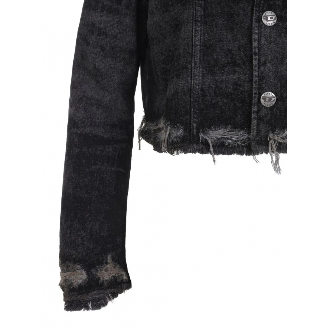 Veste en jeans 'Frayed' pour Femmes