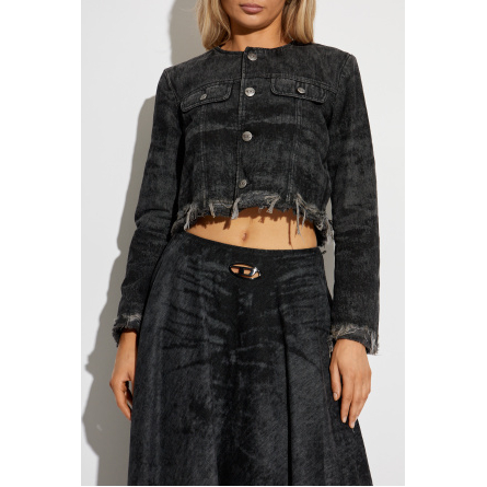 Veste en jeans 'Frayed' pour Femmes