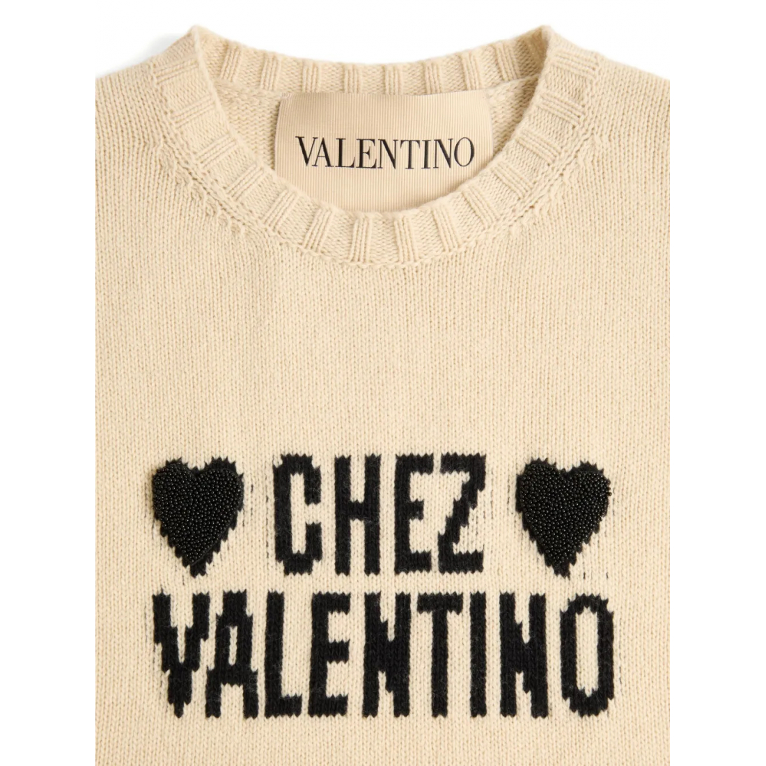 Pull 'Heart-Embellished' pour Femmes