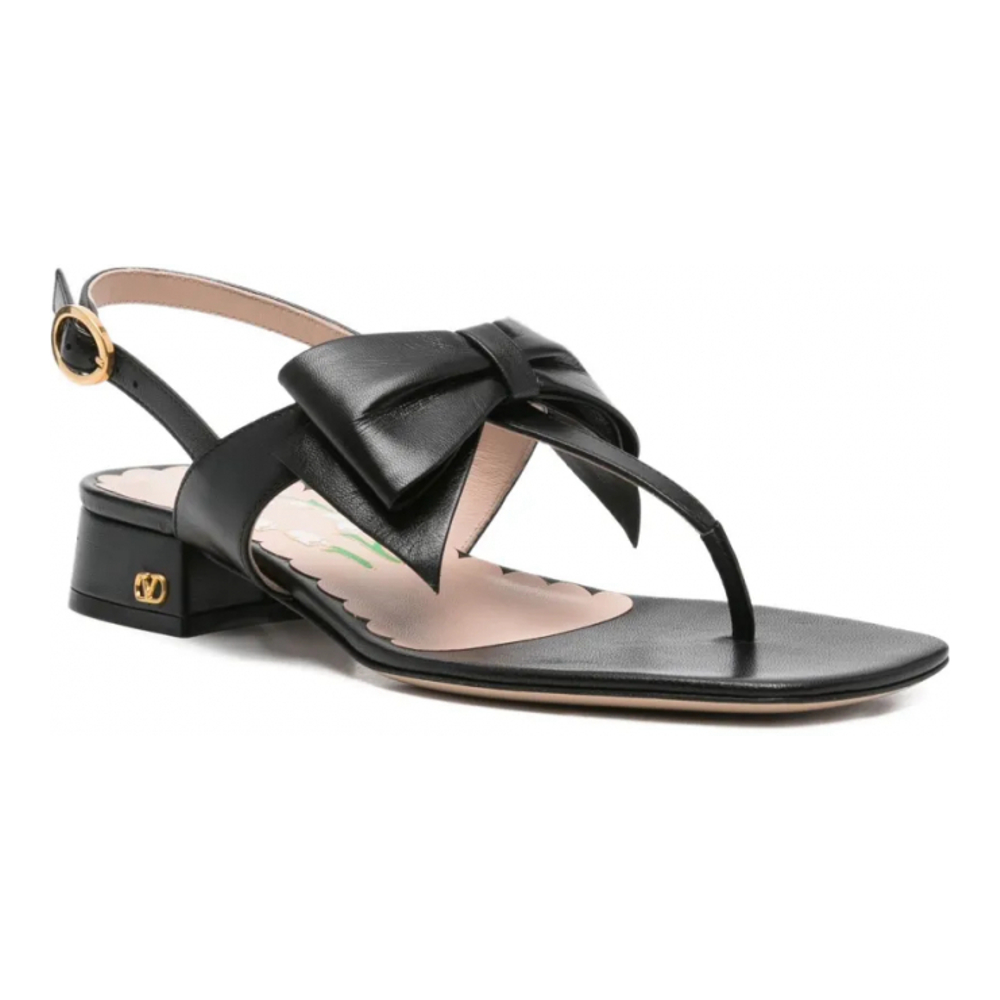 Sandales à talon 'Bow-Embellished' pour Femmes