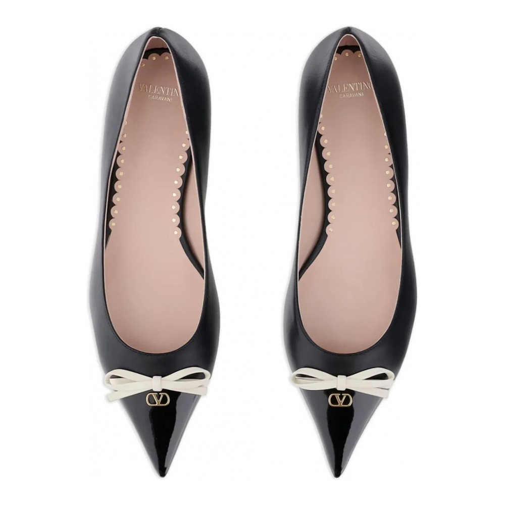 Ballerines 'Contrast-Bow' pour Femmes