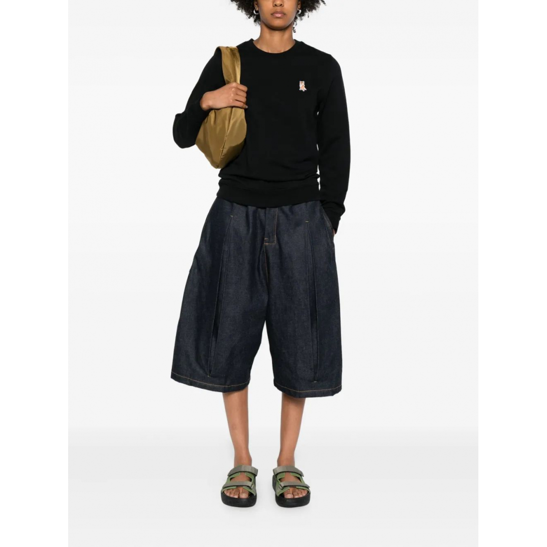 Women's 'Fox-Embroidered' Sweatshirt