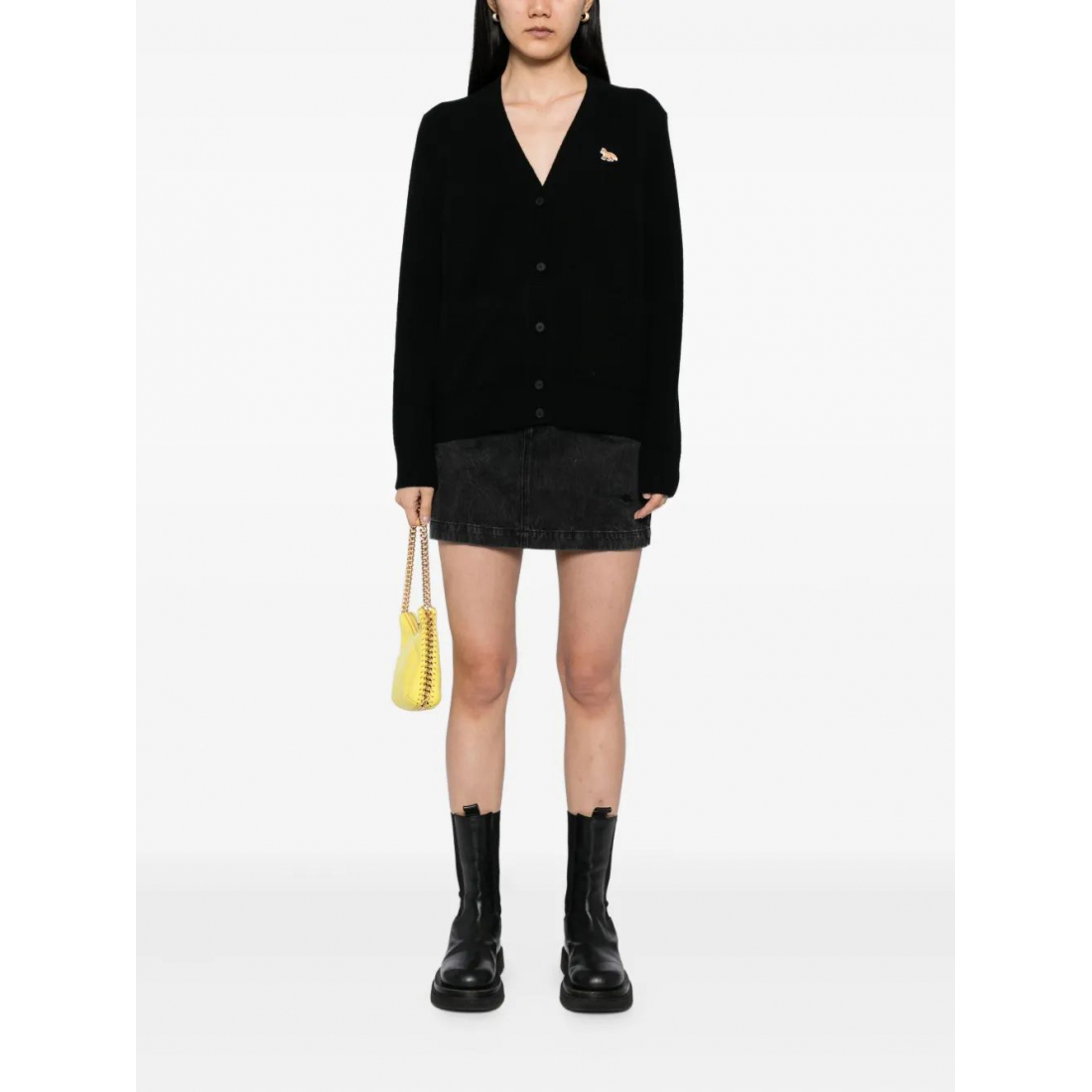 Cardigan 'Baby Fox Patch' pour Femmes