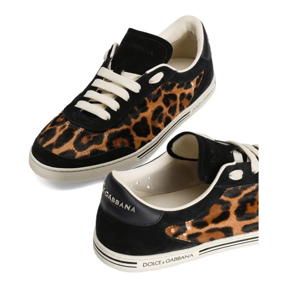 'Saint Tropez Leo-Print Light' Sneakers für Damen