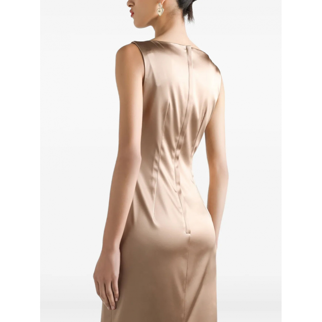Women's 'Pleat-Detail' Midi Dress