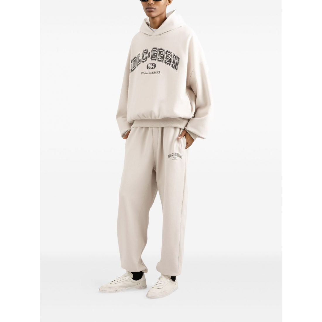 Sweatshirt à capuche  'Logo-Print' pour Hommes