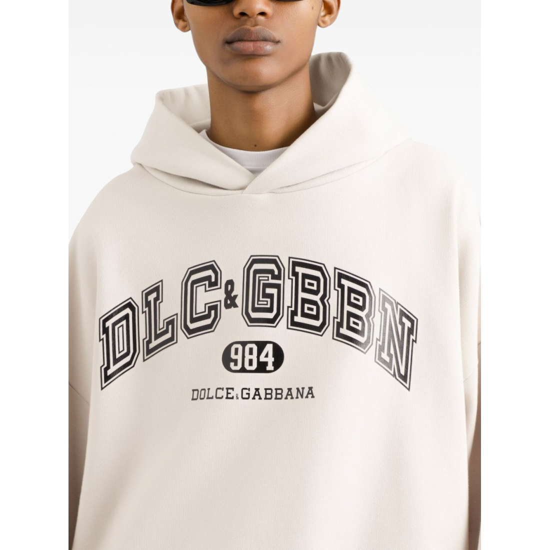 Sweatshirt à capuche  'Logo-Print' pour Hommes