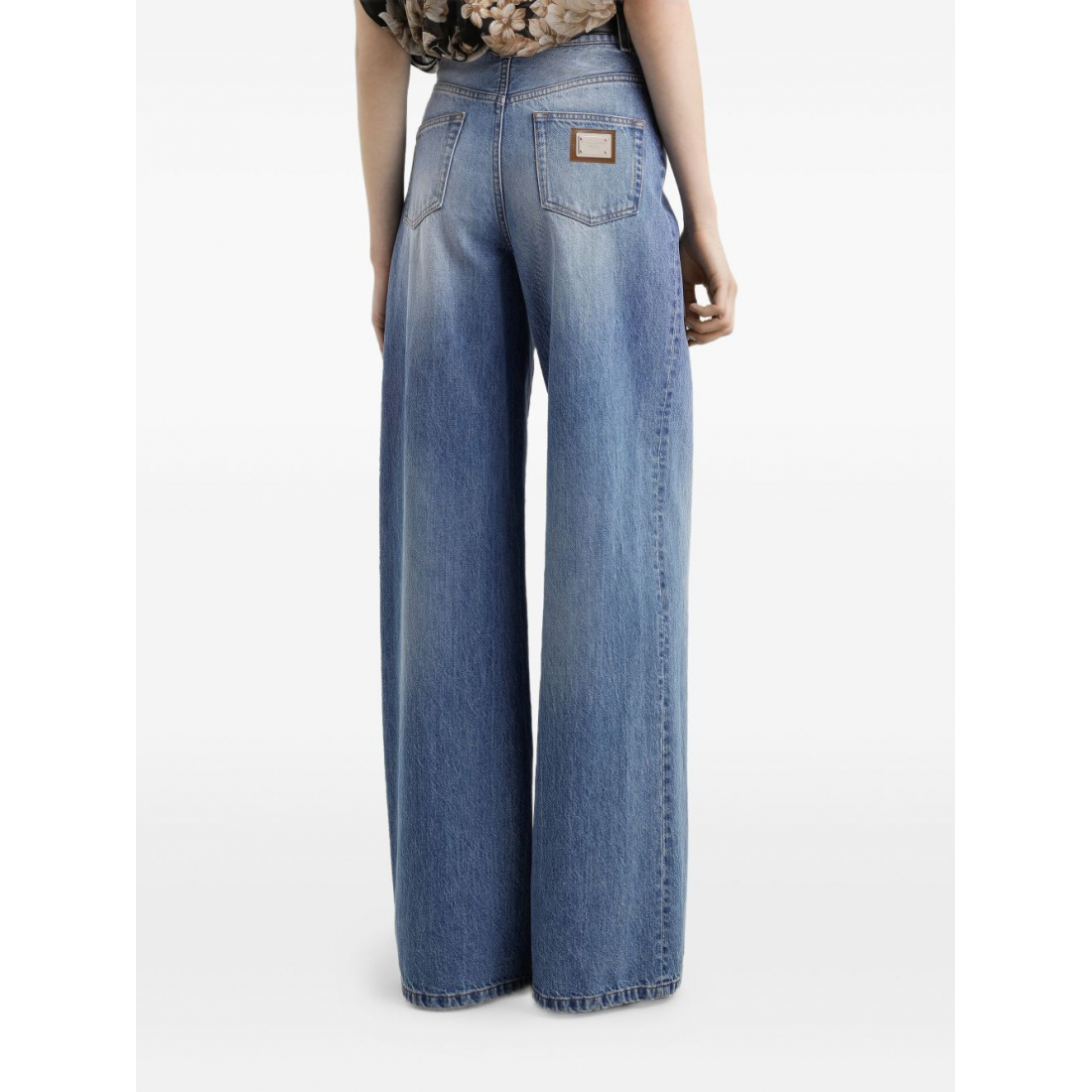 Jeans 'Pleat-Detail' pour Femmes