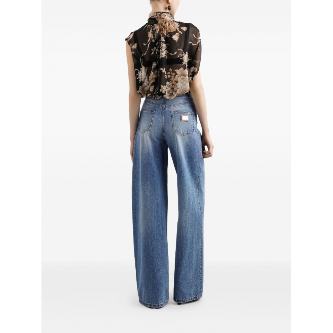 Jeans 'Pleat-Detail' pour Femmes