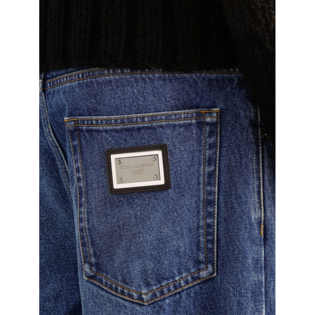 Men's 'Logo-Plaque' Jeans
