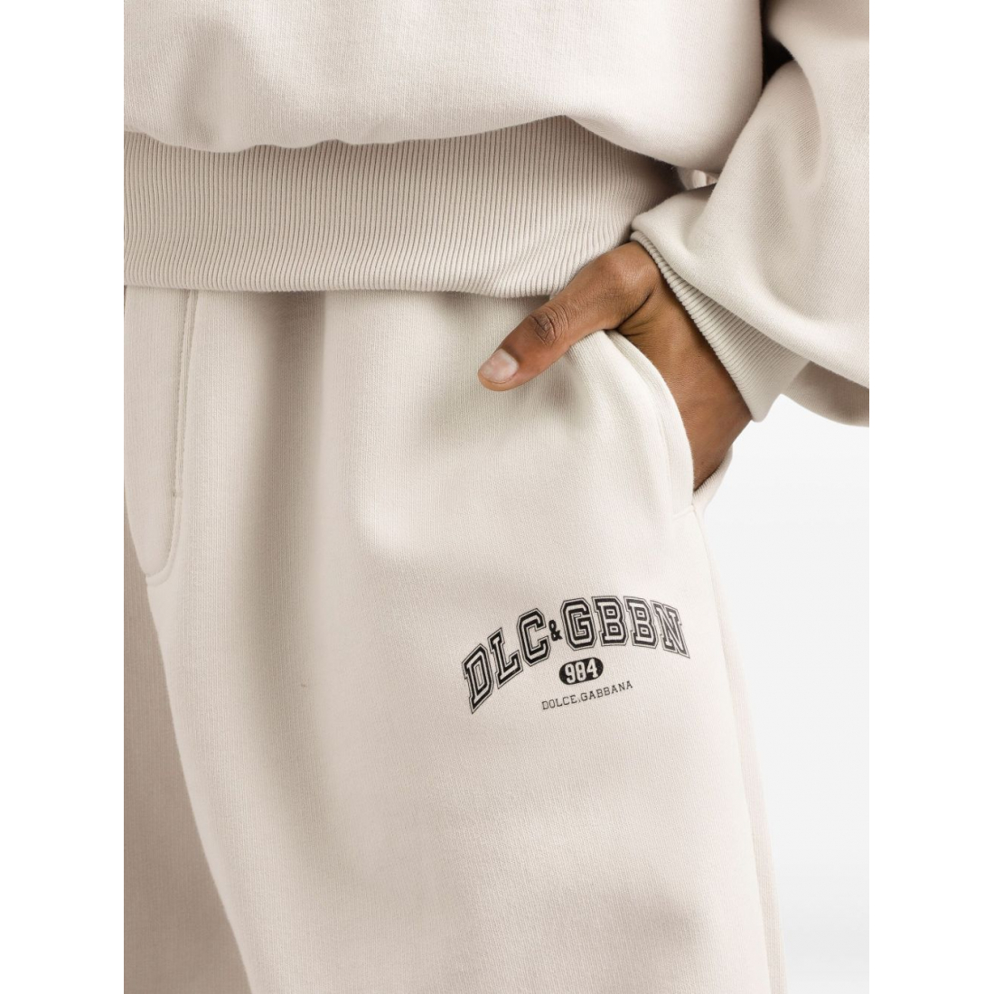 'Drawstring Logo-Print' Jogginghose für Herren