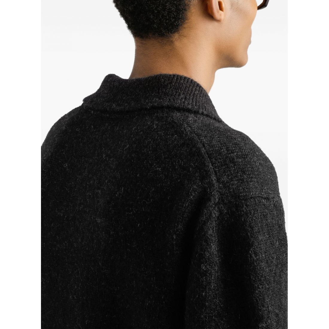 Polo manches longues 'Buttoned' pour Hommes