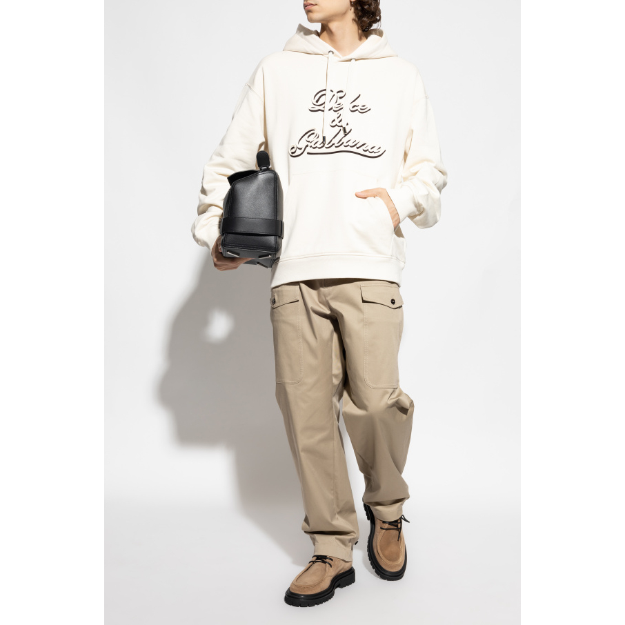 Sweatshirt à capuche  'Logo-Appliqué' pour Hommes