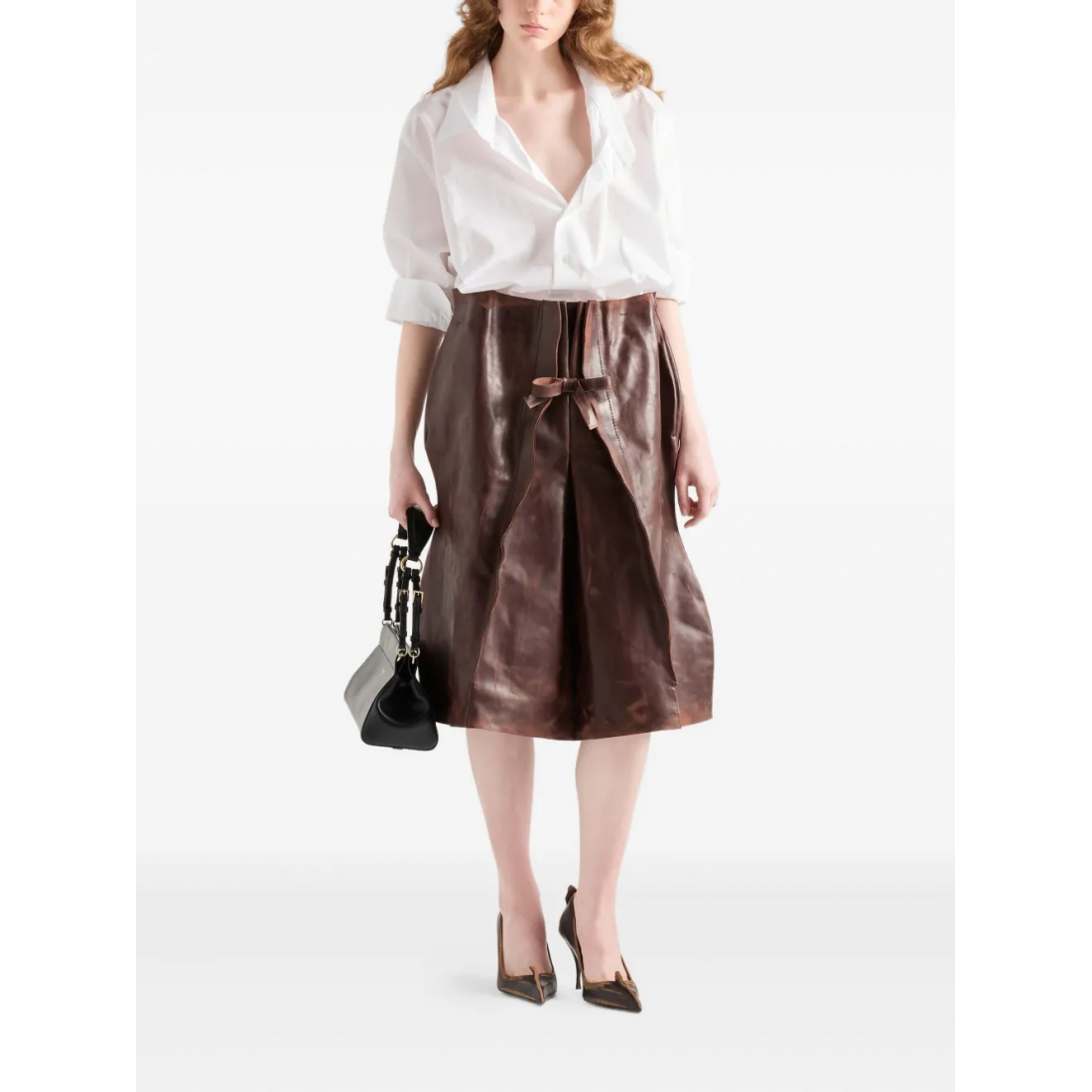 Chemise 'Poplin Button-Fastening' pour Femmes