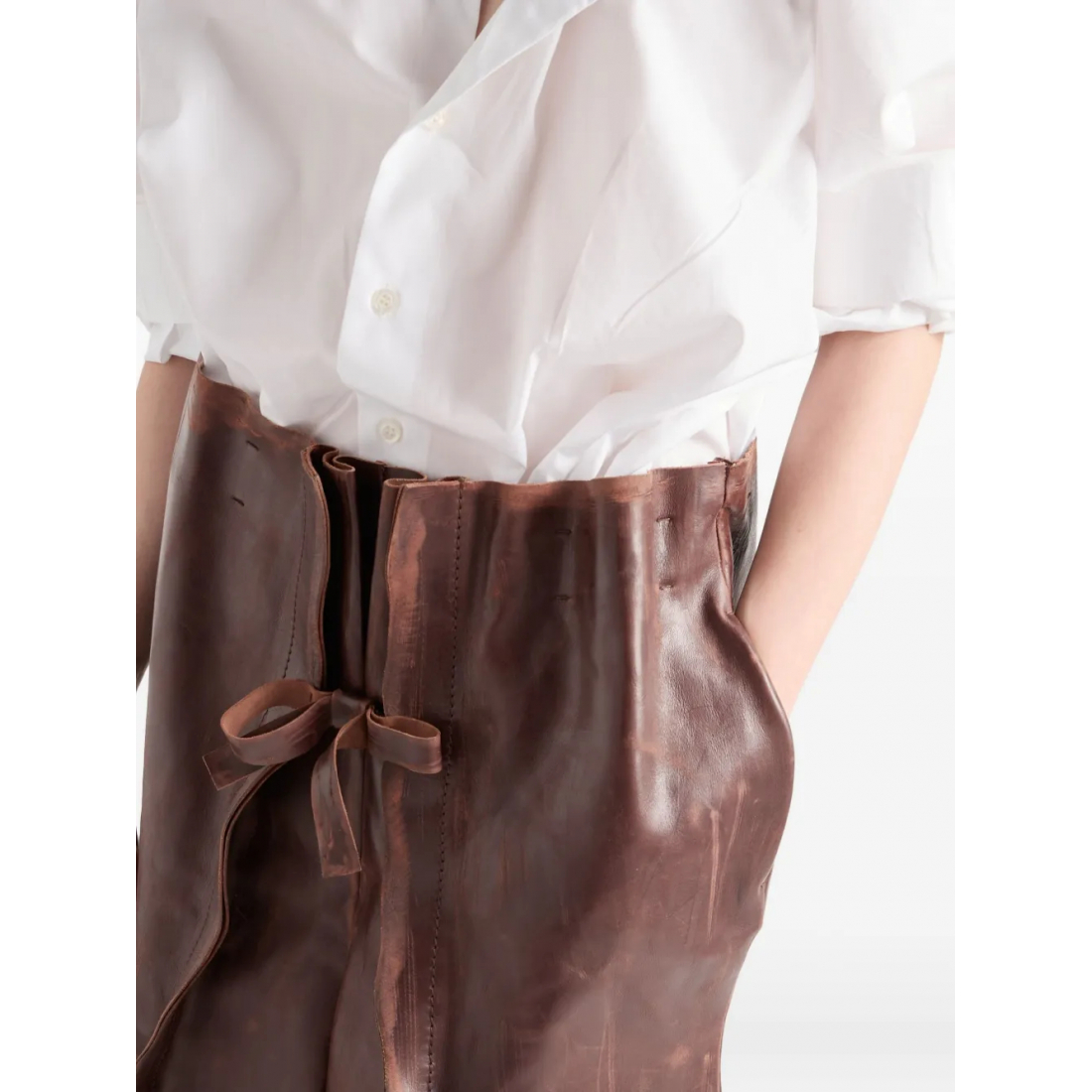 Chemise 'Poplin Button-Fastening' pour Femmes