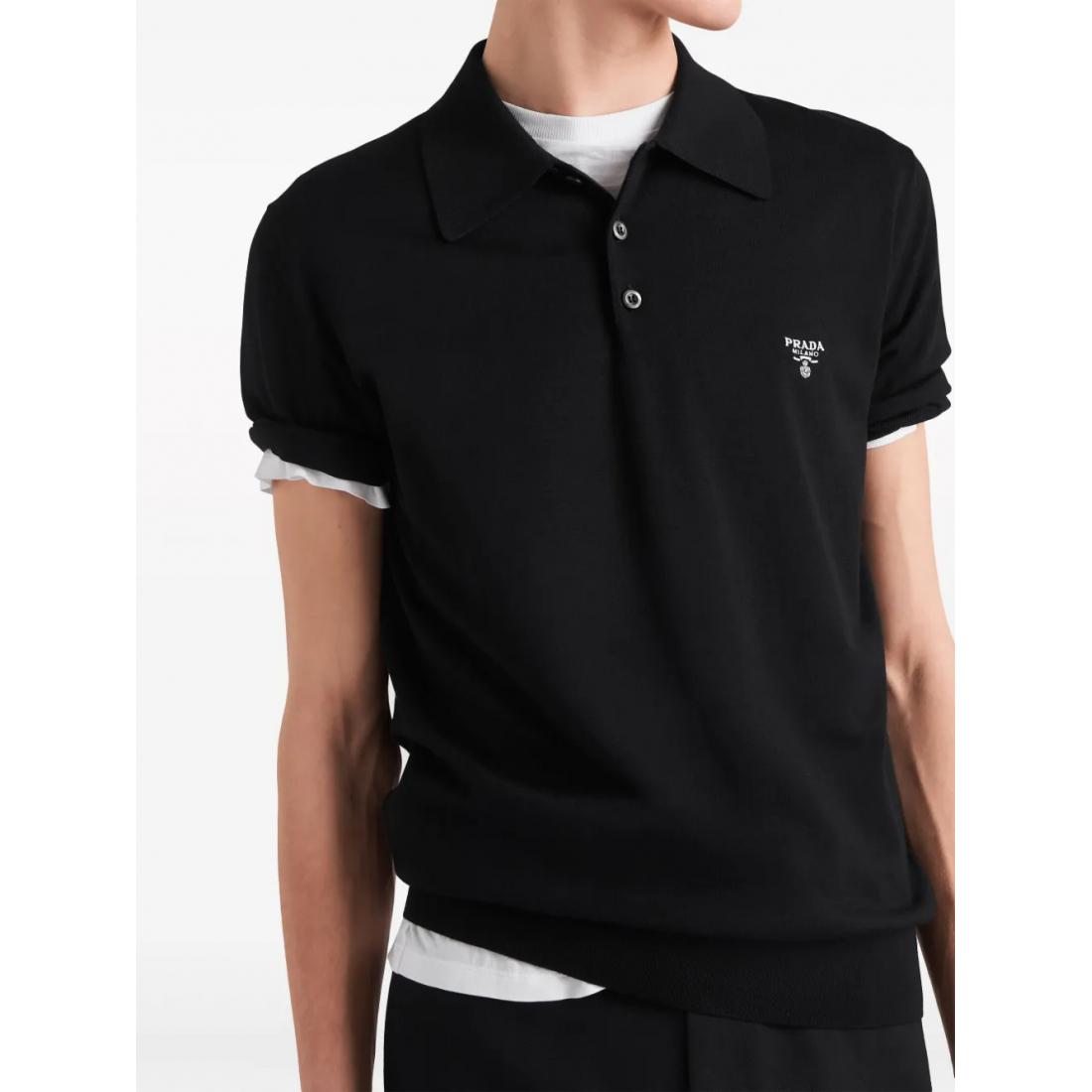 Polo 'Logo-Embroidered' pour Hommes