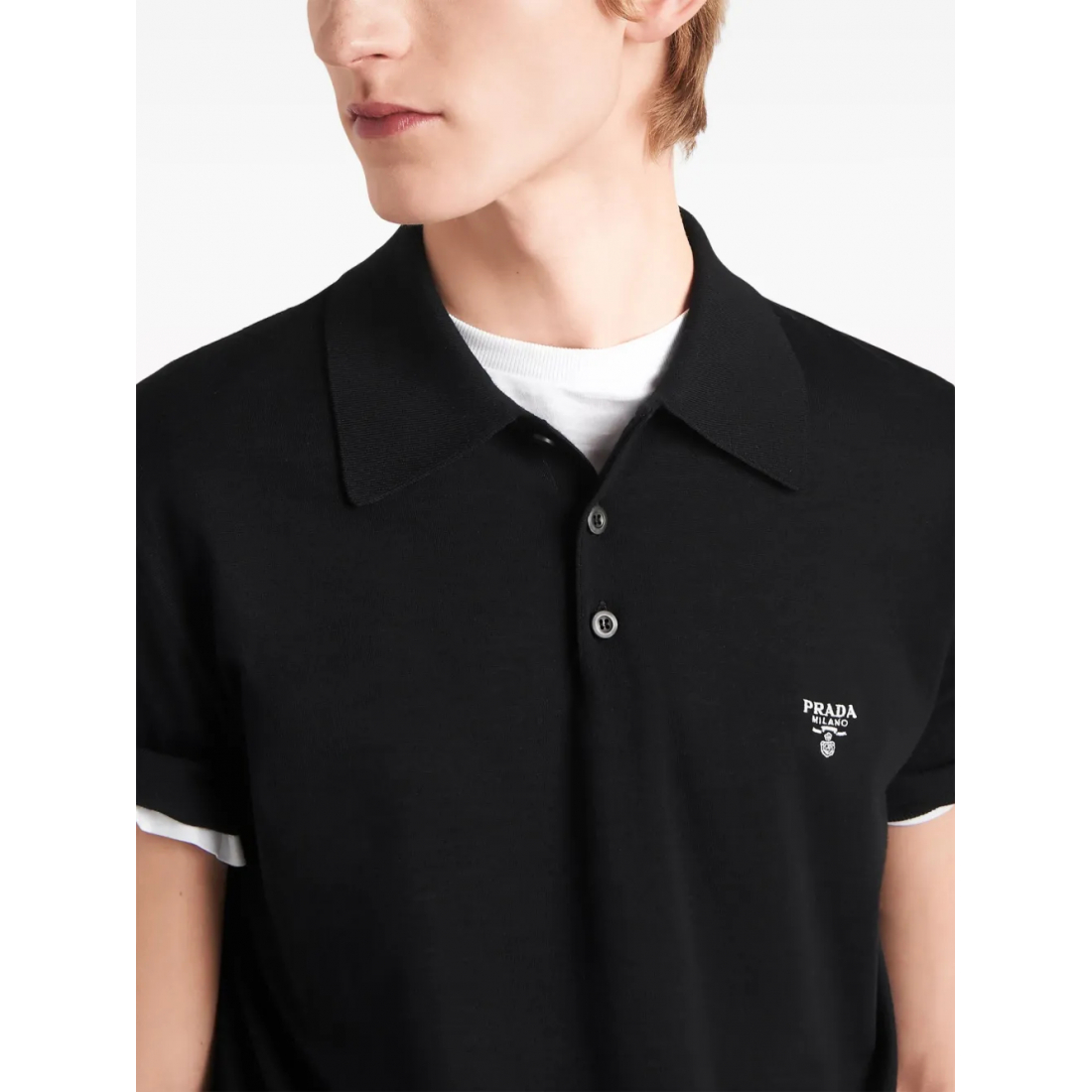 Polo 'Logo-Embroidered' pour Hommes