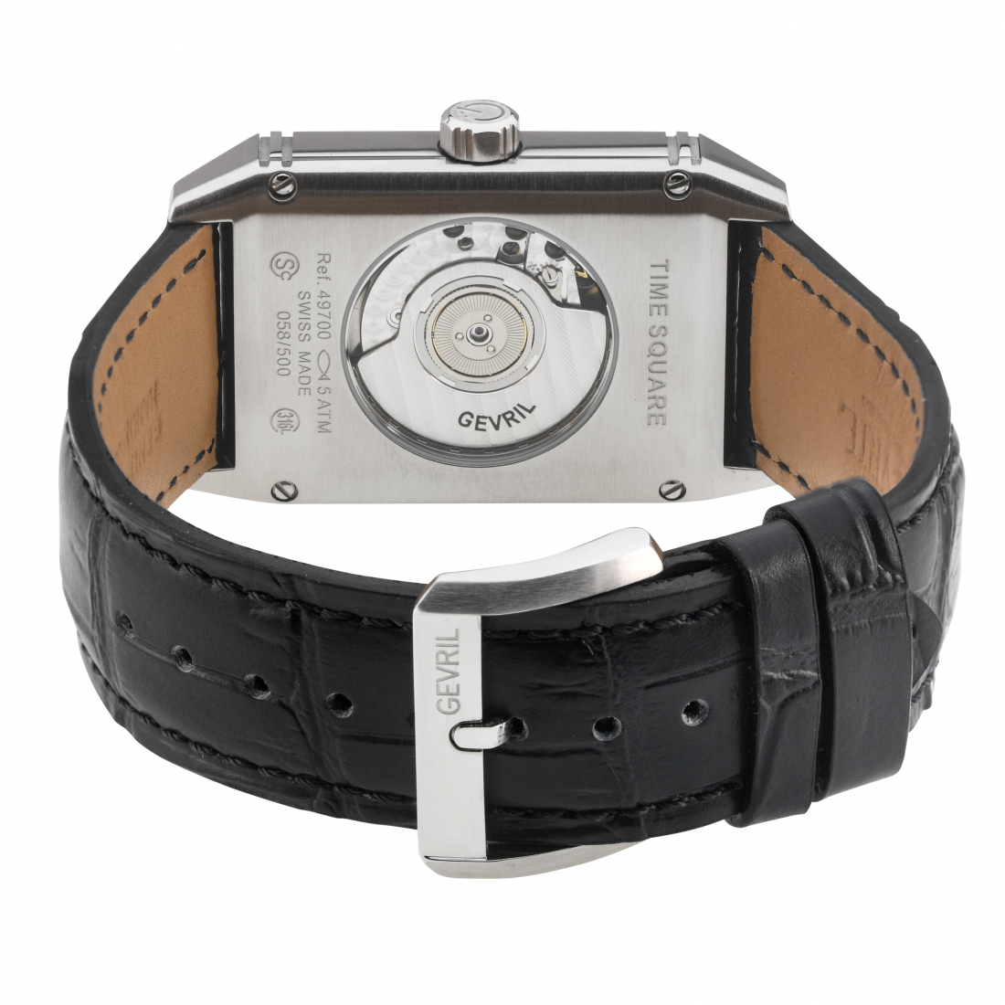 Montre 'Time Square' Automatique Suisse pour Hommes