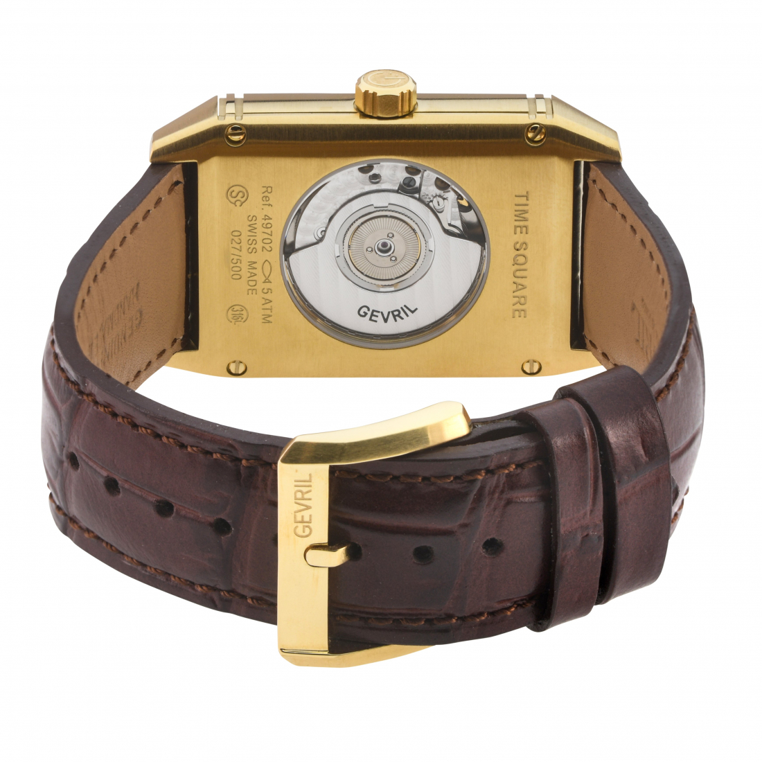 Montre 'Time Square' Automatique Suisse pour Hommes