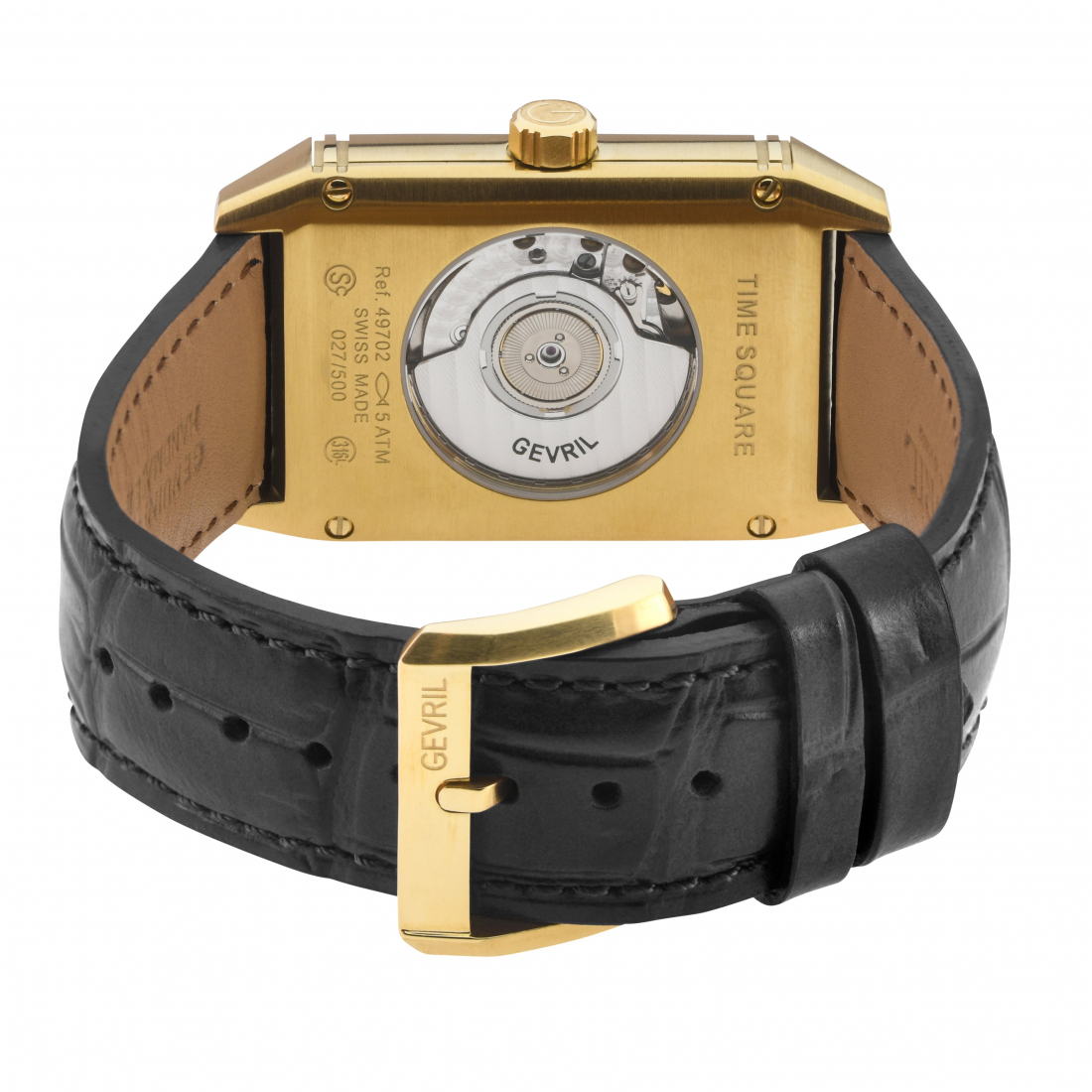 Montre 'Time Square' Automatique Suisse pour Hommes