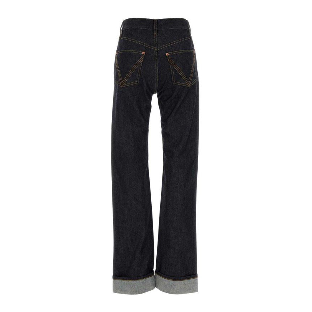 Jeans 'Turn-Up Hem' pour Femmes