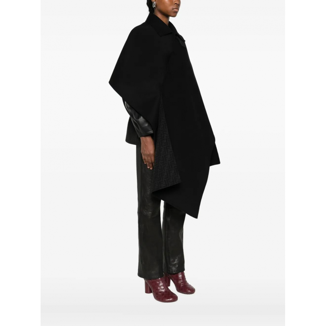 Women's 'Buttoned' Cape