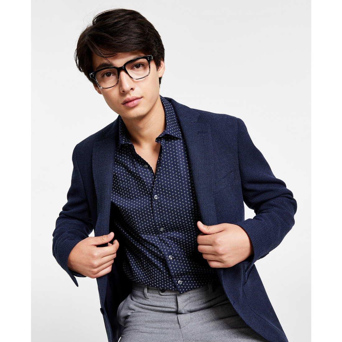 Men's 'Slim-Fit Textured Sport' Coat
