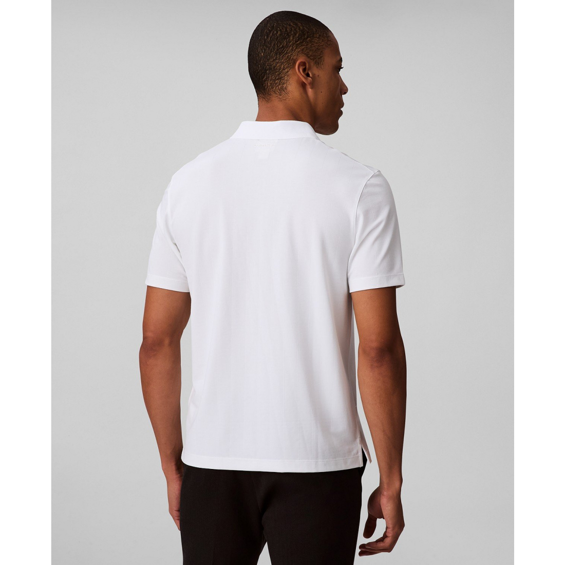 'Stretch Jacquard' Polohemd für Herren