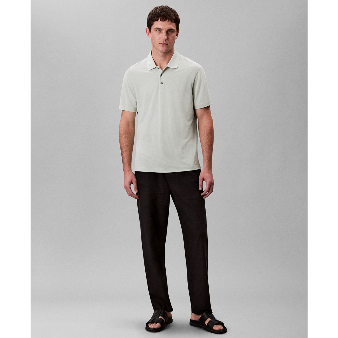 'Stretch Jacquard' Polohemd für Herren
