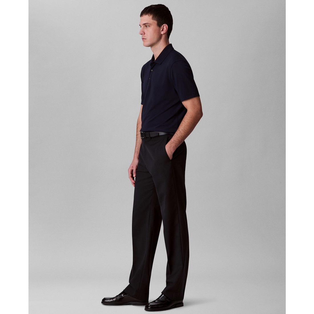 'Stretch Jacquard' Polohemd für Herren