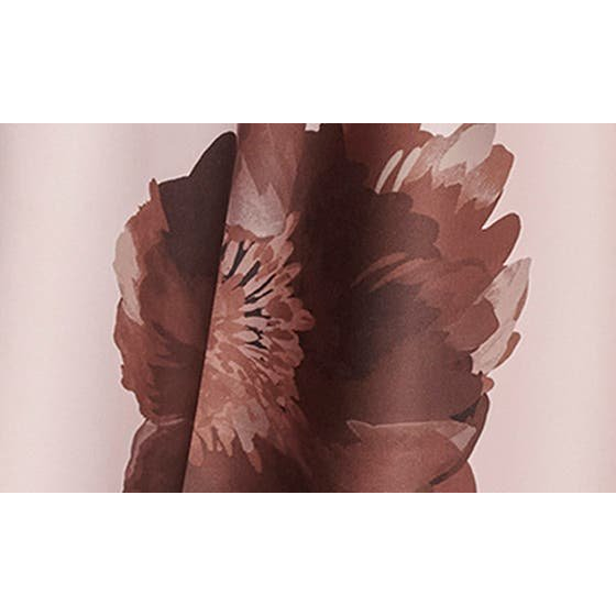 Robe A-line 'Floral V-Neck Belted Midi' pour Femmes